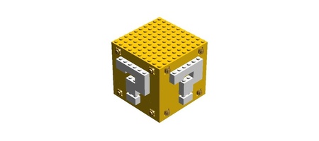 Набор LEGO MOC-13666 Super Mario Question Block
