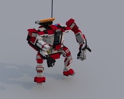 Набор LEGO MOC-14239 Engineering Battle-mech
