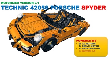 Набор LEGO 42056 PORSCHE GT3 SPYDER