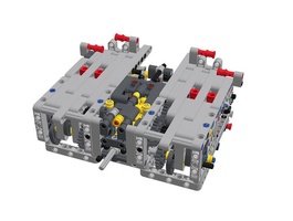 Набор LEGO MOC-14405 Lego sequential dual clutch gearbox (DSG) 8 speeds