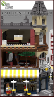 Набор LEGO Интерьер кафе на углу