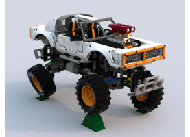 Набор LEGO MOC-14989 Dodge Charger M/T
