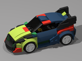 Набор LEGO Alt - 75885 - Castrol Oil Ford Fiesta M-Sport WRC