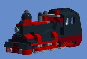 Набор LEGO MOC-15204 Steam Locomotive