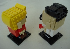 Набор LEGO MOC-15302 41597 Trump + Kim