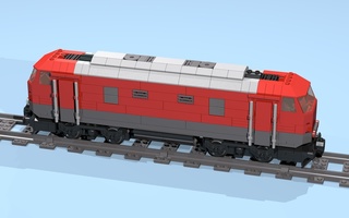 Набор LEGO German diesel engine BR 245