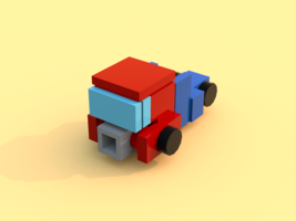 Набор LEGO MOC-15776 Mini Lego Transformers: Optimus Prime