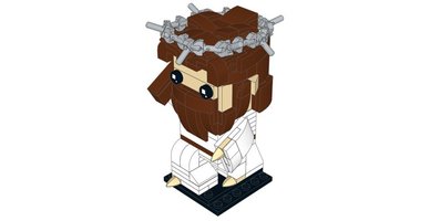 Набор LEGO MOC-15813 Иисус (Брикхедз)