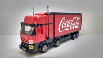 Набор LEGO MOC-15836 MOC Truck 8x4 Coke