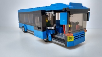 Набор LEGO MOC-15840 MOC Blue Bus