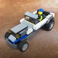Набор LEGO MOC-15975 60149 Hot Rod alternate