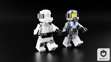 Набор LEGO MOC-16007 Ninjago - Ant Man style figures #3
