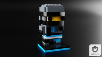 Набор LEGO Ninjago Hunted Brickheadz Nya