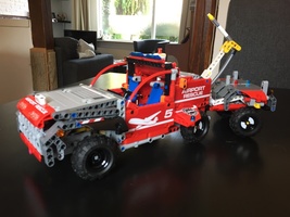 Набор LEGO MOC-16107 Technic Airport Rescue C-model