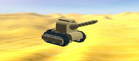 Набор LEGO MOC-16993 mini desert tank