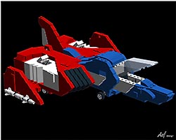 Набор LEGO Истребитель RX-78 из вселенной 'Гандам'
