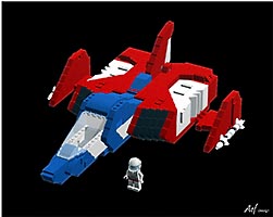 Набор LEGO Истребитель RX-78 из вселенной 'Гандам'