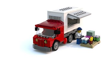 Набор LEGO Refrigirator Trcuck