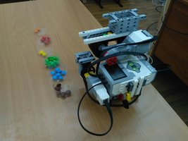 Набор LEGO MOC-17835 M&amp;M`s color sorter