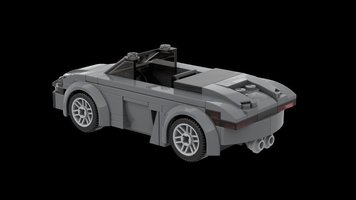 Набор LEGO MOC-19382 Porsche 718/982 Boxster S