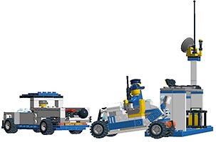 Набор LEGO Конвой на пикапе