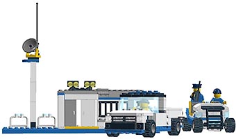 Набор LEGO Конвой на пикапе