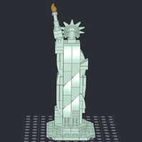 Набор LEGO MOC-20743 Nano Statue of Liberty (No Pedestal)