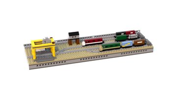 Набор LEGO MOC-21093 T77 Micropolis - Train Freight Yard