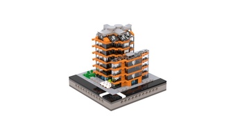 Набор LEGO MOC-21283 T77 Micropolis - Orange Hotel