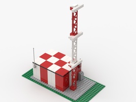 Набор LEGO MOC-21284 Ils Glideslope Transmitter