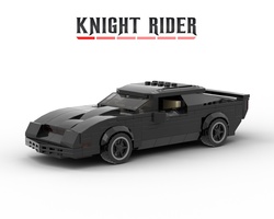Набор LEGO MOC-21389 Knight Rider KITT | Pontiac Firebird