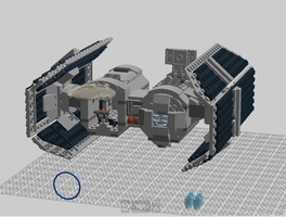 Набор LEGO MOC-21484 TIE Bomber Reloaded
