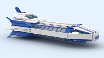 Набор LEGO MOC-21970 Luxury Starcruiser