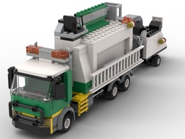 Набор LEGO MOC-21997 Wood Chipper with truck