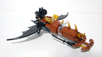 Набор LEGO MOC-22065 The Steam Batwings