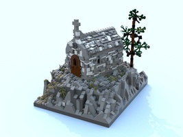Набор LEGO MOC-22081 Drystone church