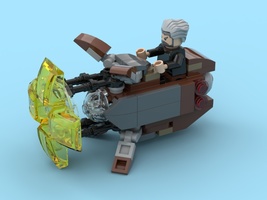 Набор LEGO MOC-22104 Microfighter - Dooku&#39;s Solar Sailer