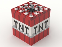 Набор LEGO MOC-22161 Large Minecraft TNT