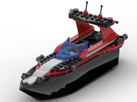 Набор LEGO MOC-22261 Speed Boat
