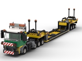 Набор LEGO Transport Over Weight with 3 Axle