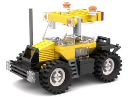 Набор LEGO MOC-22628 JCB Fastrac