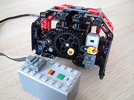 Набор LEGO Самодвижущаяся гусеница