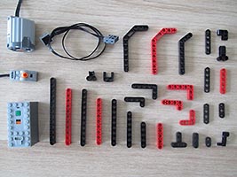 Набор LEGO Самодвижущаяся гусеница
