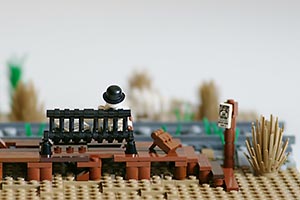 Набор LEGO Ожидание поезда