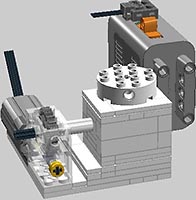 Набор LEGO Вращающаяся витрина для мини-фигурок