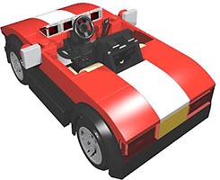 Набор LEGO Красный родстер