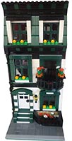 Набор LEGO MOC-4290 Темно-зеленый домик