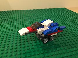 Набор LEGO Космический корабль с отсоединяемым шасси