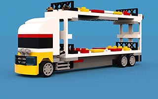 Набор LEGO Автовоз для гоночных автомобилей