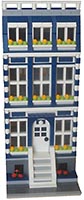 Набор LEGO MOC-4401 Темно-синий дом с большими окнами